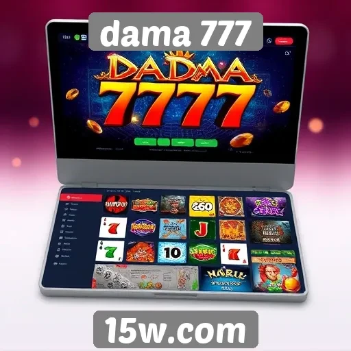 Interface amigável do Dama 777 melhora experiência de uso